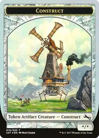 Construct Token - Foil Construct Token