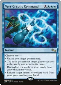 Very Cryptic Command - B Foil