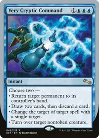 Very Cryptic Command - D Foil