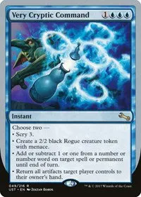 Very Cryptic Command - F Foil