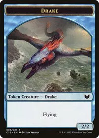 Drake // Elemental (020) Double-Sided Token