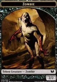 Zombie // Spirit (022) Double-Sided Token