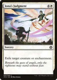 Iona's Judgment - Foil