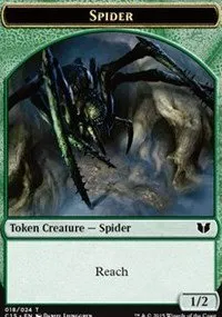 Spider // Dragon Double-Sided Token
