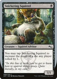 Snickering Squirrel - Foil