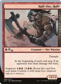 Half-Orc, Half - Foil