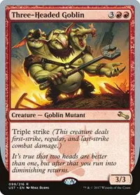 Three-Headed Goblin - Foil