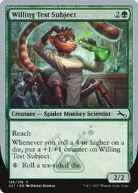 Willing Test Subject - Foil