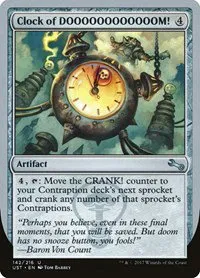 Clock of DOOOOOOOOOOOOM! - Foil