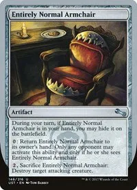 Entirely Normal Armchair - Foil