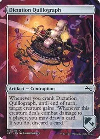 Dictation Quillograph - Foil