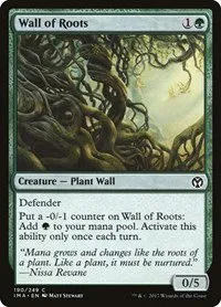 Wall of Roots - Foil