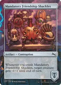 Mandatory Friendship Shackles - Foil
