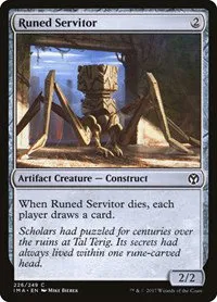 Runed Servitor - Foil