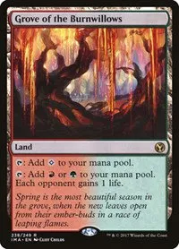 Grove of the Burnwillows - Foil