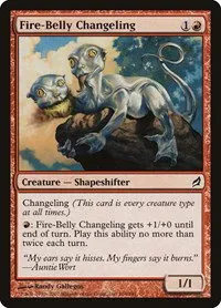 Fire-Belly Changeling - Foil