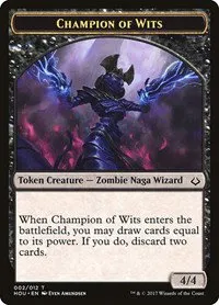 Champion of Wits Token - Normal Champion Of Wits Token