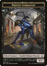 Proven Combatant Token - Normal Proven Combatant Token