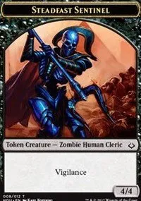 Steadfast Sentinel // Cat Double-Sided Token