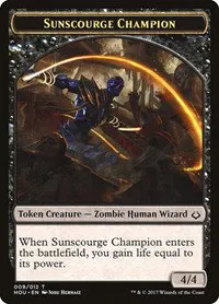Sunscourge Champion Token - Normal Sunscourge Champion Tok