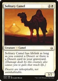 Solitary Camel - Foil
