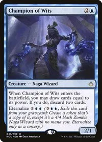 Champion of Wits - Foil