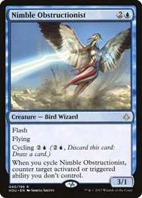 Nimble Obstructionist - Foil