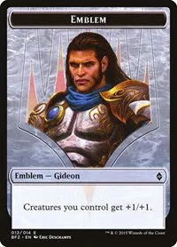 Emblem - Gideon, Ally of Zendikar - Normal Emblem Gideon Ally Of Z