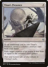 Titan's Presence - Normal Titan S Presence