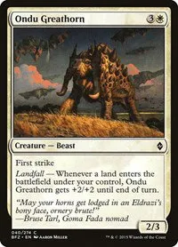 Ondu Greathorn - Foil