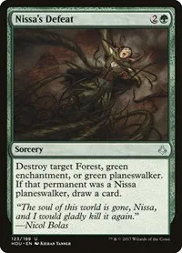 Nissa's Defeat - Foil