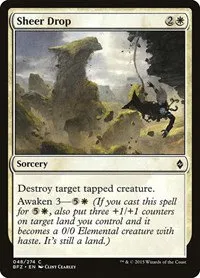 Sheer Drop - Foil