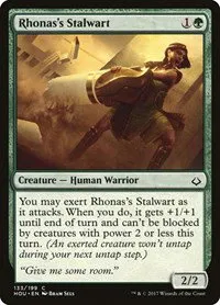 Rhonas's Stalwart - Foil