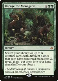 Uncage the Menagerie - Foil