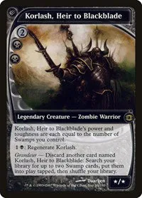Korlash, Heir to Blackblade - Foil