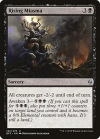 Rising Miasma - Foil