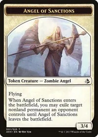 Angel of Sanctions Token - Normal Angel Of Sanctions Toke