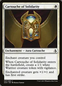 Cartouche of Solidarity - Normal Cartouche Of Solidarity
