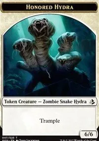 Honored Hydra // Warrior Double-Sided Token