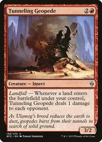 Tunneling Geopede - Foil