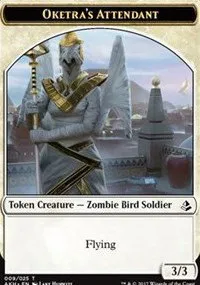 Oketra's Attendant // Beast Token