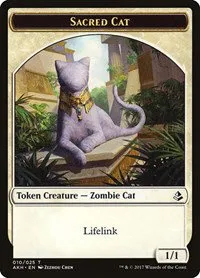 Sacred Cat Token - Normal Sacred Cat Token