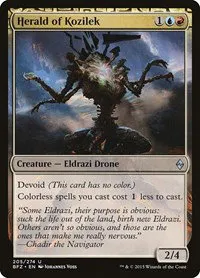Herald of Kozilek - Foil