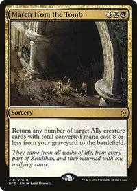March from the Tomb - Foil