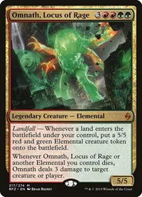 Omnath, Locus of Rage - Foil