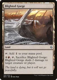 Blighted Gorge - Foil