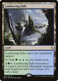 Lumbering Falls - Foil