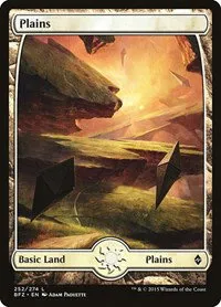 Plains (252) - Full Art - Normal Plains 252 Full Art