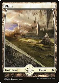 Plains (253) - Full Art - Foil