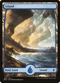 Island (255) - Full Art - Normal Island 255 Full Art